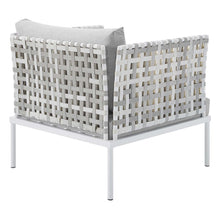 Load image into Gallery viewer, Harmony 10-Piece Sunbrella¨ Basket Weave Outdoor Patio Aluminum Sectional Sofa Set by Modway