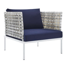 Load image into Gallery viewer, Harmony 10-Piece Sunbrella¨ Basket Weave Outdoor Patio Aluminum Sectional Sofa Set by Modway