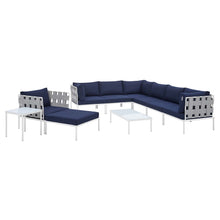 Load image into Gallery viewer, Harmony 10-Piece Sunbrella¨ Outdoor Patio Aluminum Sectional Sofa Set by Modway