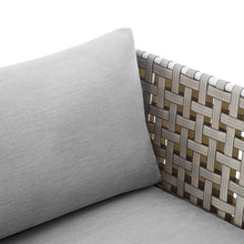 Load image into Gallery viewer, Harmony Sunbrella¨ Basket Weave Outdoor Patio Aluminum Armchair by Modway