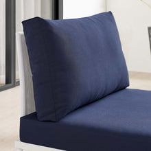 Load image into Gallery viewer, Harmony Sunbrella¨ Outdoor Patio Aluminum Armless Chair by Modway