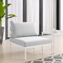 Load image into Gallery viewer, Harmony Sunbrella¨ Outdoor Patio Aluminum Armless Chair by Modway