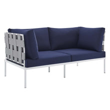 Load image into Gallery viewer, Harmony Sunbrella¨ Outdoor Patio Aluminum Loveseat by Modway
