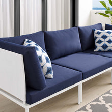 Load image into Gallery viewer, Harmony Sunbrella¨ Outdoor Patio Aluminum Sofa by Modway