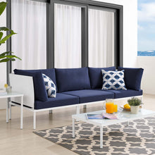 Load image into Gallery viewer, Harmony Sunbrella¨ Outdoor Patio Aluminum Sofa by Modway