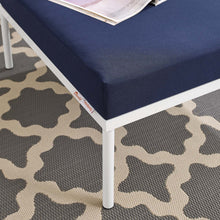 Load image into Gallery viewer, Harmony Sunbrella¨ Outdoor Patio Aluminum Ottoman by Modway