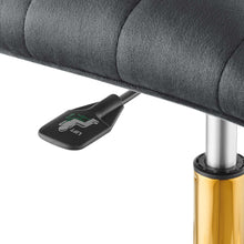 Load image into Gallery viewer, Ripple Armless Performance Velvet Office Chair by Modway