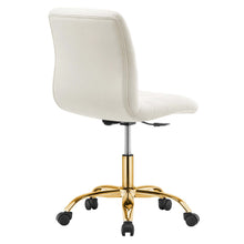 Load image into Gallery viewer, Ripple Armless Performance Velvet Office Chair by Modway
