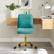 Load image into Gallery viewer, Ripple Armless Performance Velvet Office Chair by Modway