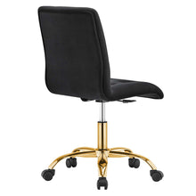 Load image into Gallery viewer, Prim Armless Performance Velvet Office Chair by Modway