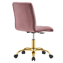Load image into Gallery viewer, Prim Armless Performance Velvet Office Chair by Modway