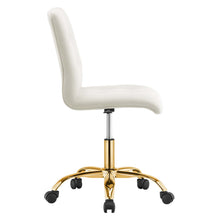 Load image into Gallery viewer, Prim Armless Performance Velvet Office Chair by Modway