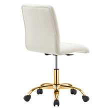Load image into Gallery viewer, Prim Armless Performance Velvet Office Chair by Modway