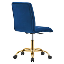 Load image into Gallery viewer, Prim Armless Performance Velvet Office Chair by Modway