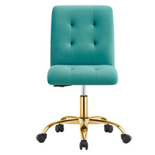 Load image into Gallery viewer, Prim Armless Performance Velvet Office Chair by Modway