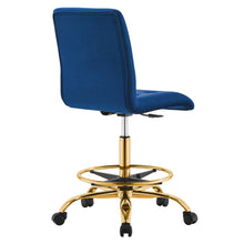 Load image into Gallery viewer, Prim Armless Performance Velvet Drafting Chair by Modway