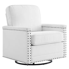 Load image into Gallery viewer, Ashton Upholstered Fabric Swivel Chair by Modway