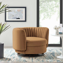 Load image into Gallery viewer, Embrace Tufted Performance Velvet Swivel Chair by Modway