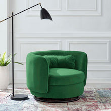 Load image into Gallery viewer, Relish Performance Velvet Swivel Chair by Modway