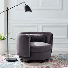 Load image into Gallery viewer, Relish Performance Velvet Swivel Chair by Modway