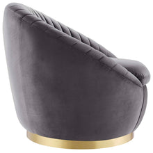 Load image into Gallery viewer, Whirr Tufted Performance Velvet Swivel Chair by Modway