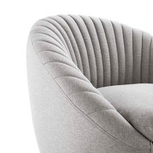 Load image into Gallery viewer, Whirr Tufted Fabric Swivel Chair by Modway