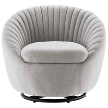 Load image into Gallery viewer, Whirr Tufted Fabric Swivel Chair by Modway