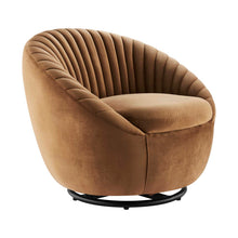 Load image into Gallery viewer, Whirr Tufted Performance Velvet Swivel Chair by Modway