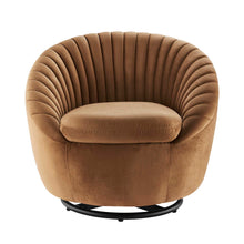 Load image into Gallery viewer, Whirr Tufted Performance Velvet Swivel Chair by Modway