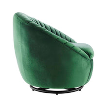 Load image into Gallery viewer, Whirr Tufted Performance Velvet Swivel Chair by Modway