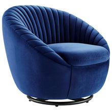Load image into Gallery viewer, Whirr Tufted Performance Velvet Swivel Chair by Modway