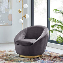 Load image into Gallery viewer, Buttercup Performance Velvet Swivel Chair by Modway
