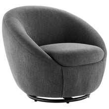 Load image into Gallery viewer, Buttercup Upholstered Fabric Swivel Chair by Modway