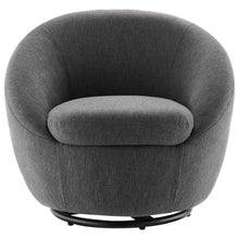 Load image into Gallery viewer, Buttercup Upholstered Fabric Swivel Chair by Modway