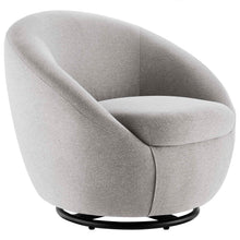 Load image into Gallery viewer, Buttercup Upholstered Fabric Swivel Chair by Modway