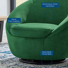 Load image into Gallery viewer, Buttercup Performance Velvet Swivel Chair by Modway