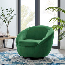 Load image into Gallery viewer, Buttercup Performance Velvet Swivel Chair by Modway