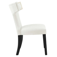 Load image into Gallery viewer, Curve Performance Velvet Dining Chairs Set of 2 by Modway