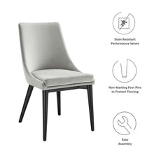 Load image into Gallery viewer, Viscount Performance Velvet Dining Chair by Modway