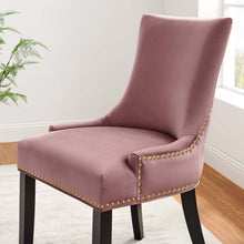 Load image into Gallery viewer, Marquis Performance Velvet Dining Chairs Set of 2 by Modway