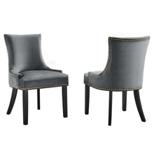 Load image into Gallery viewer, Marquis Performance Velvet Dining Chairs Set of 2 by Modway