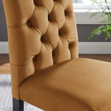 Load image into Gallery viewer, Duchess Performance Velvet Dining Chairs Set of 2 by Modway