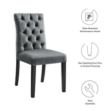 Load image into Gallery viewer, Duchess Performance Velvet Dining Chairs Set of 2 by Modway
