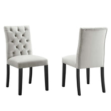 Load image into Gallery viewer, Duchess Performance Velvet Dining Chairs Set of 2 by Modway