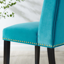 Load image into Gallery viewer, Baron Performance Velvet Dining Chairs Set of 2 by Modway