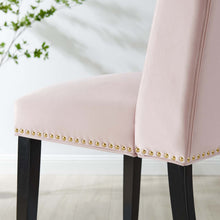 Load image into Gallery viewer, Baron Performance Velvet Dining Chairs Set of 2 by Modway
