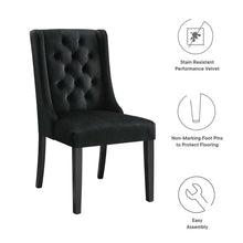 Load image into Gallery viewer, Baronet Performance Velvet Dining Chairs Set of 2 by Modway