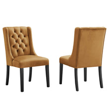 Load image into Gallery viewer, Baronet Performance Velvet Dining Chairs Set of 2 by Modway