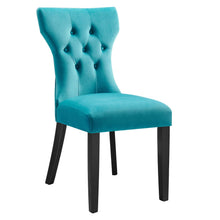 Load image into Gallery viewer, Silhouette Performance Velvet Dining Chairs Set of 2 by Modway