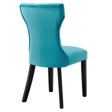 Load image into Gallery viewer, Silhouette Performance Velvet Dining Chairs Set of 2 by Modway